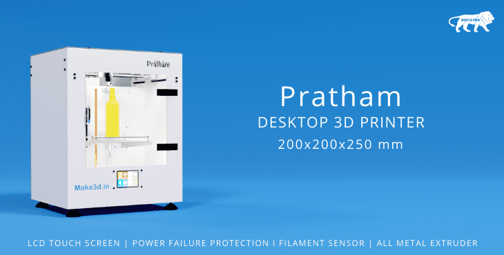 Make3D Pratham Desktop 3D Printer